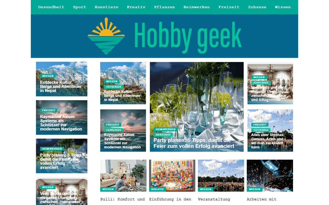 hobbygeek.de publisher screenshot
