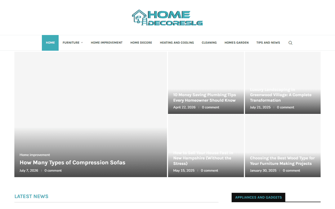 homedecoreslg.com publisher screenshot