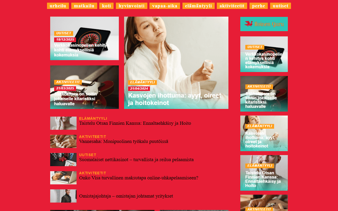 iloinenguru.fi publisher screenshot