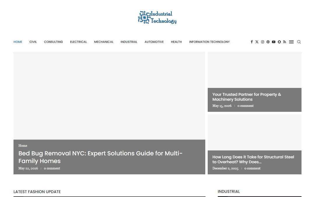 industrial-technology.org publisher screenshot