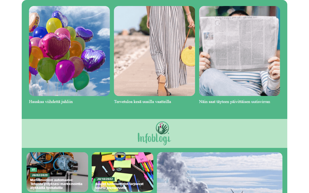 infoblogi.fi publisher screenshot