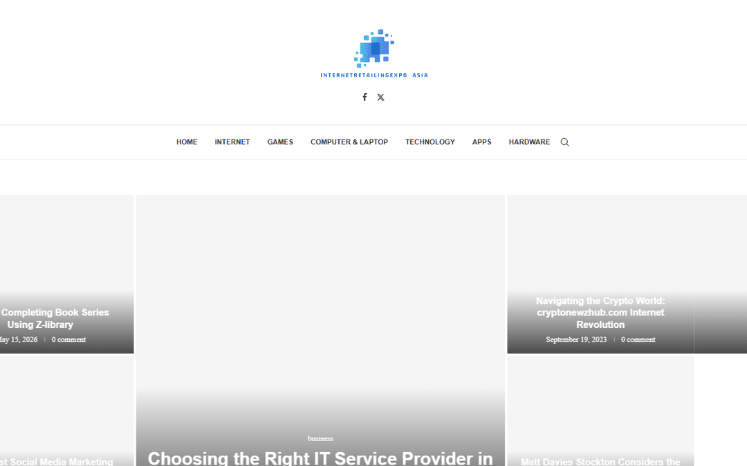 internetretailingexpo-asia.com publisher screenshot