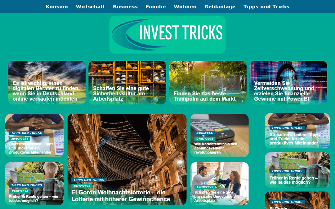 investtricks.de publisher screenshot