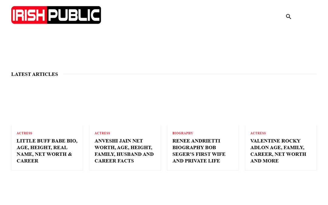 Screenshot des Publishers irishpublic.com