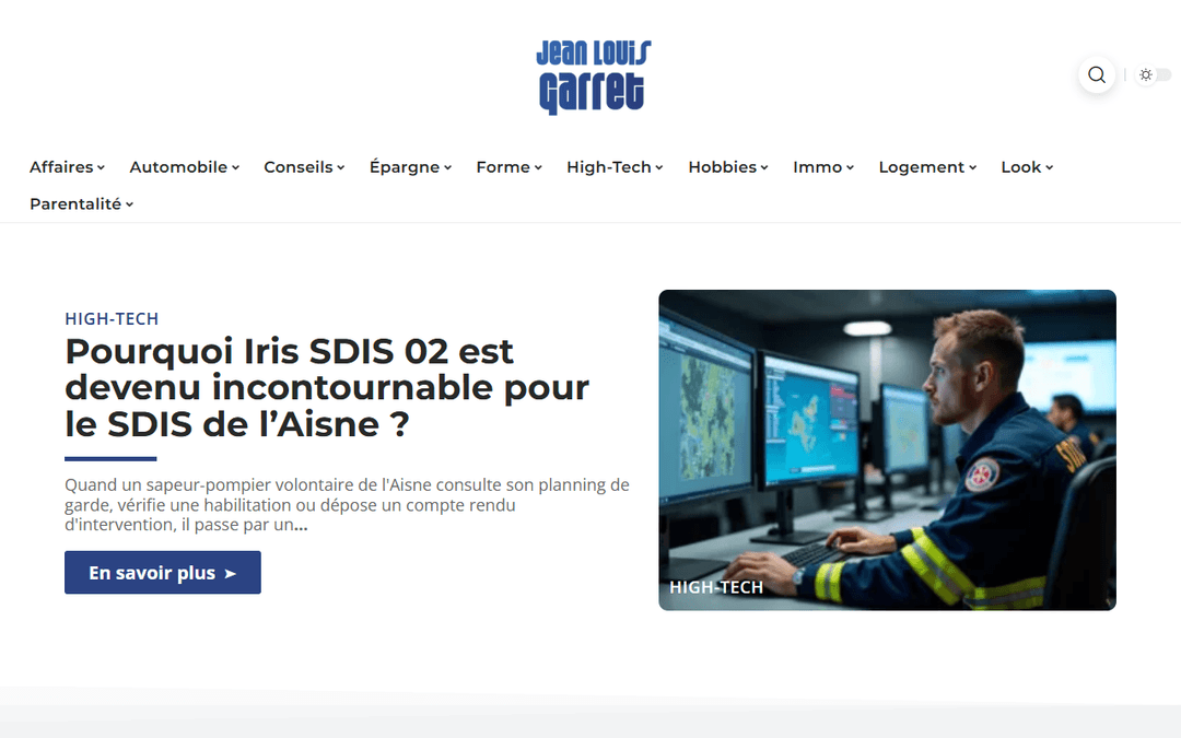 jeanlouis-garret.fr publisher screenshot