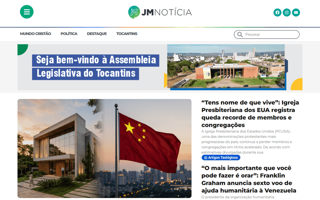 jmnoticia.com.br publisher screenshot