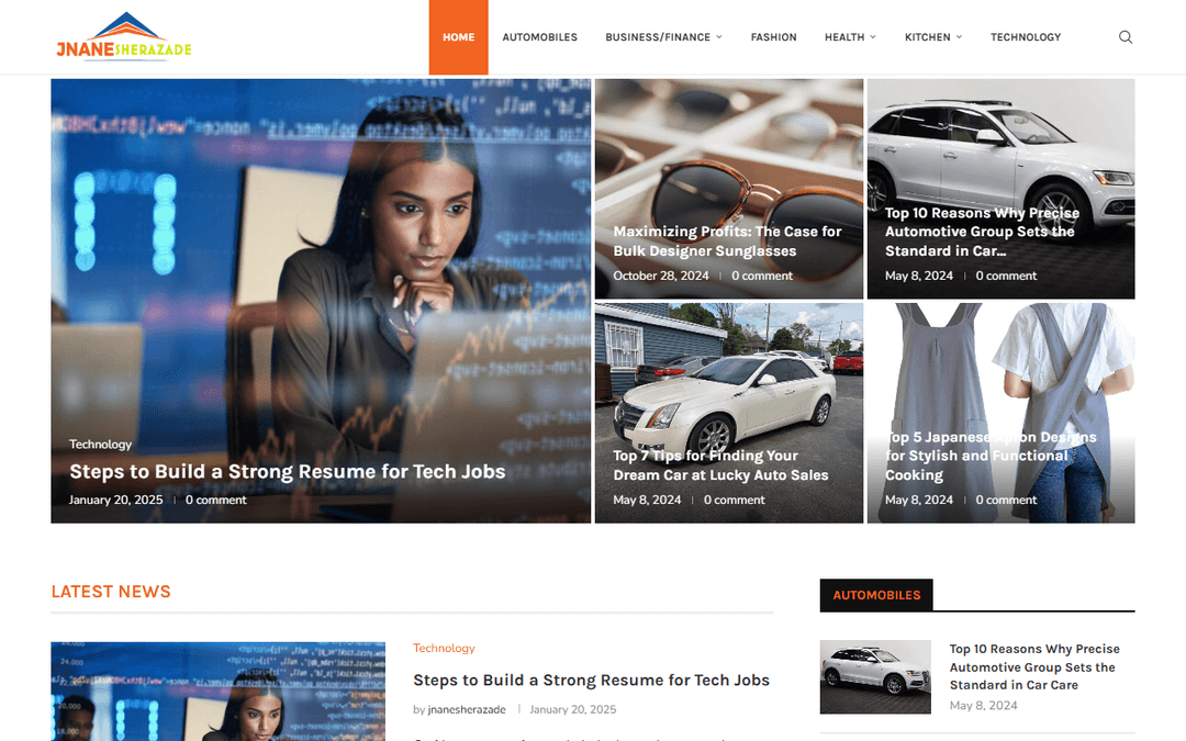 jnanesherazade.com publisher screenshot