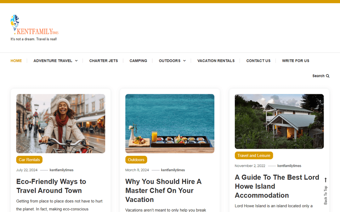 kentfamilytimes.com publisher screenshot