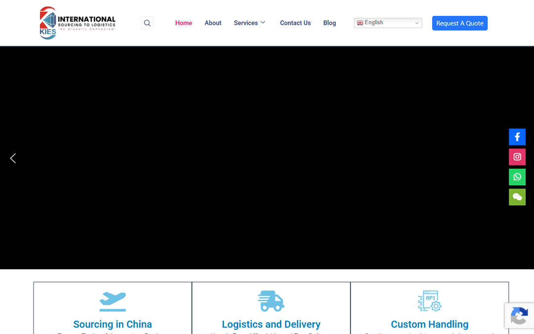 Screenshot des Publishers kiessourcing.com