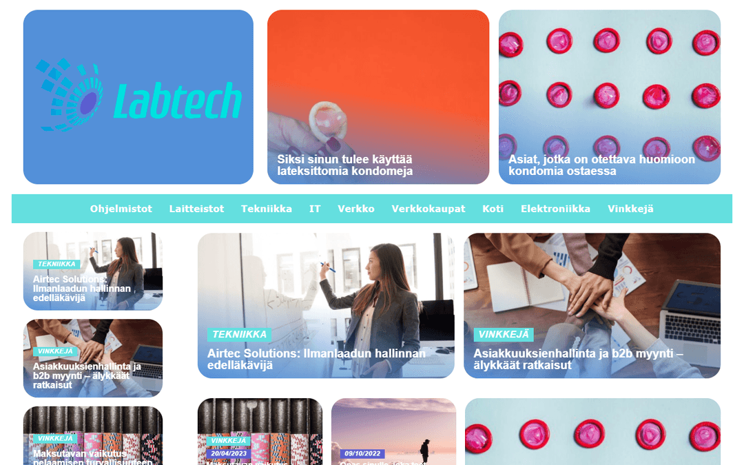 labtech.fi publisher screenshot