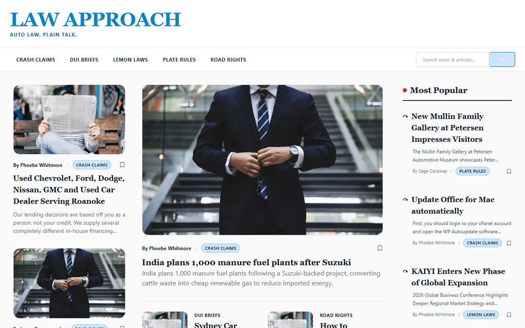 lawapproach.com publisher screenshot