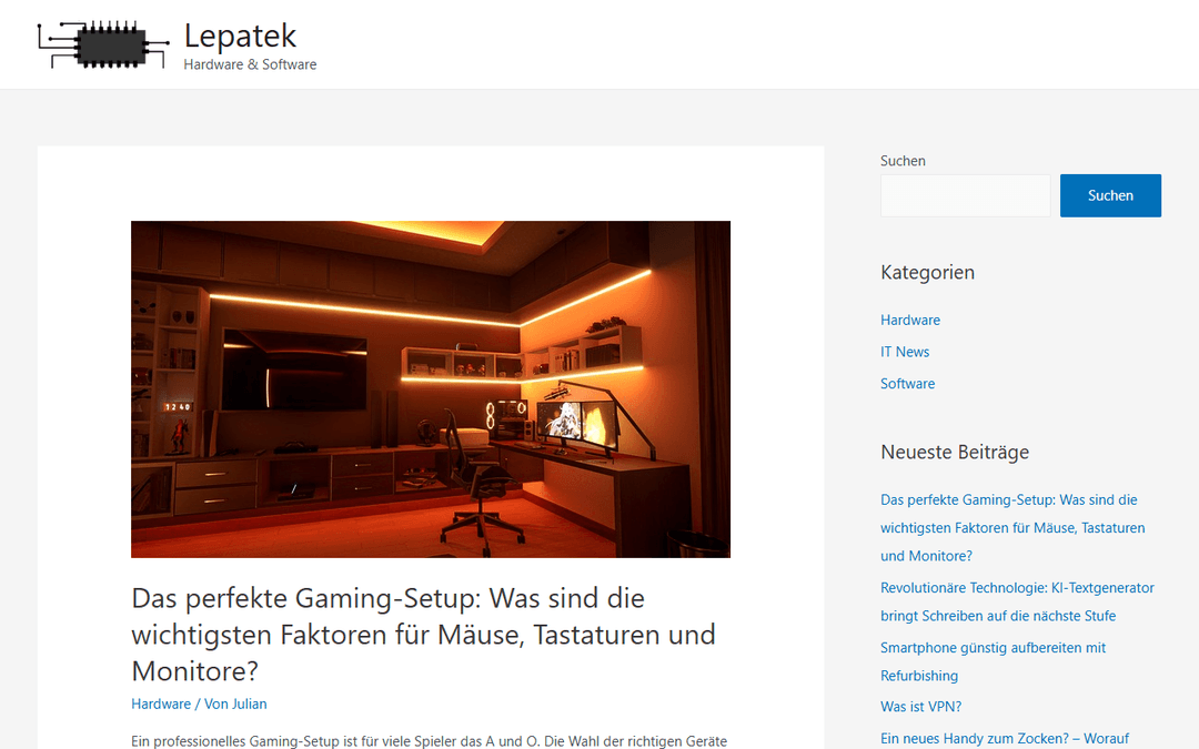 lepatek.de publisher screenshot