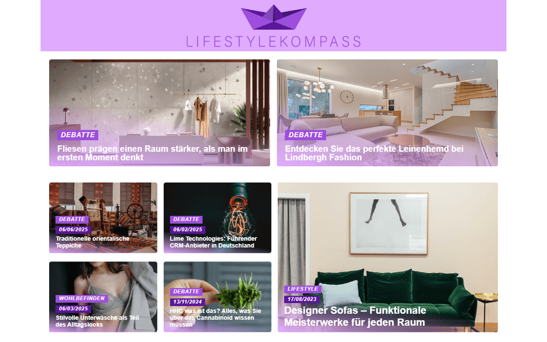 lifestylekompass.de publisher screenshot