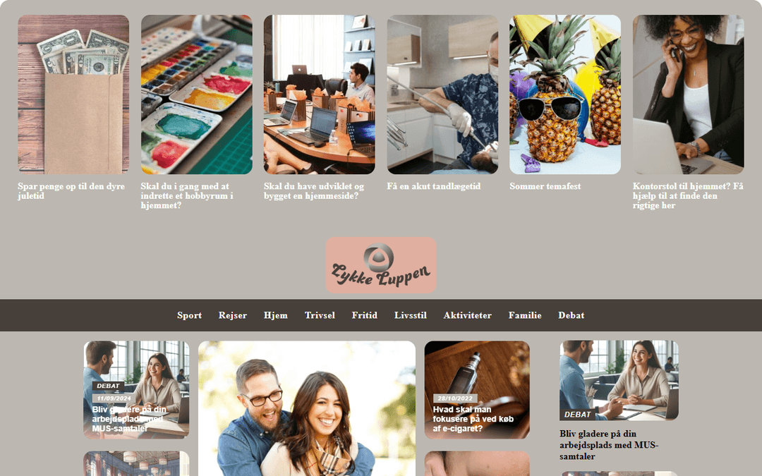 lykkeluppen.dk publisher screenshot