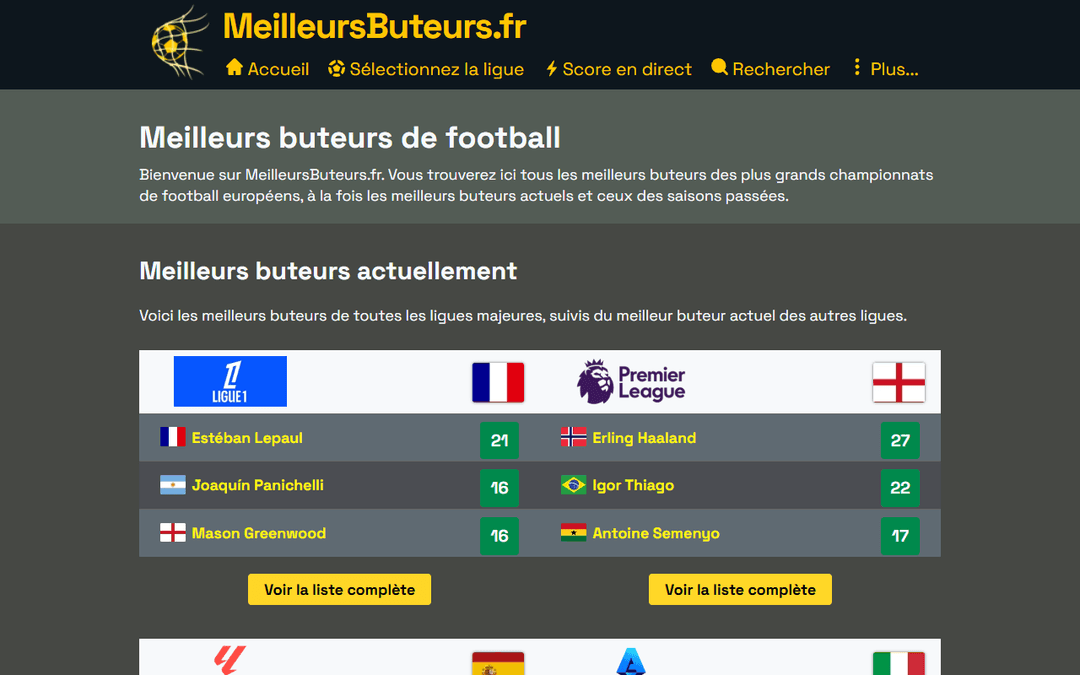 meilleursbuteurs.fr publisher screenshot