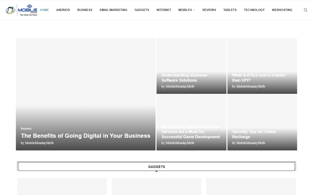 mobilemondaymelb.com publisher screenshot