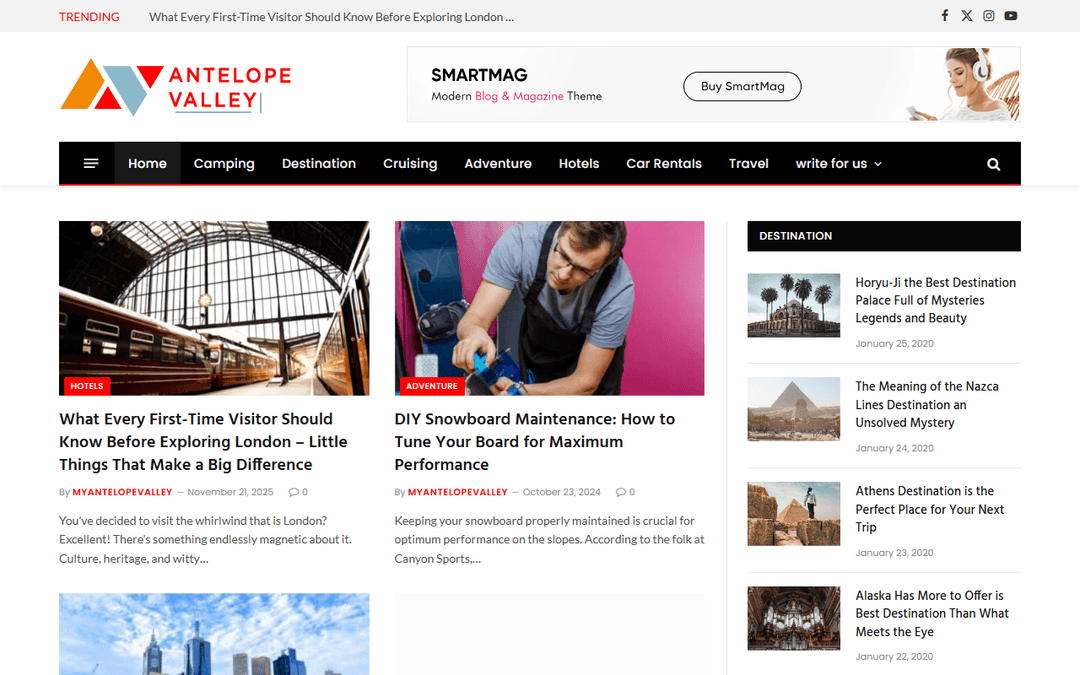 myantelopevalley.com publisher screenshot