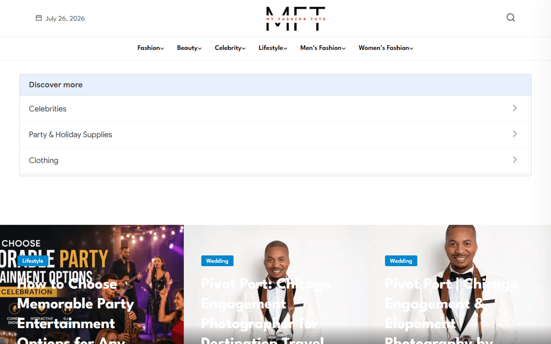 myfashiontuts.com publisher screenshot