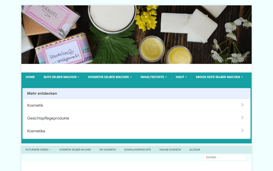 naturseife-und-kosmetik.de publisher screenshot