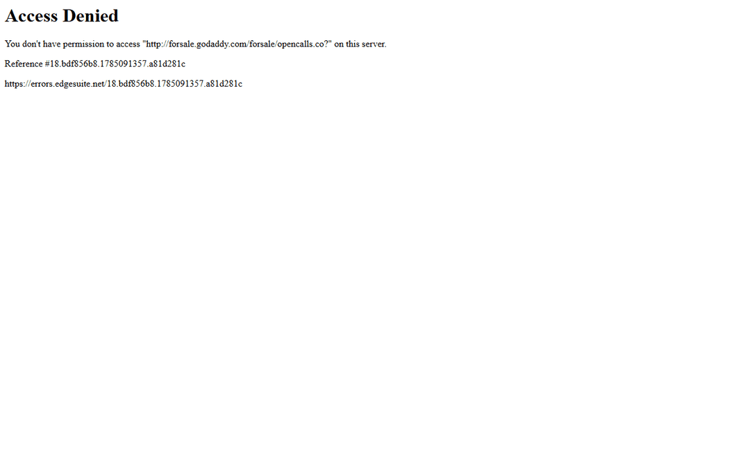 opencalls.co publisher screenshot