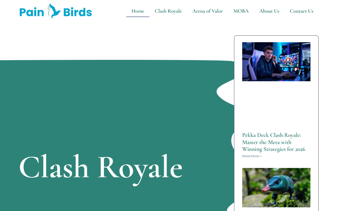 painbirds.com publisher screenshot