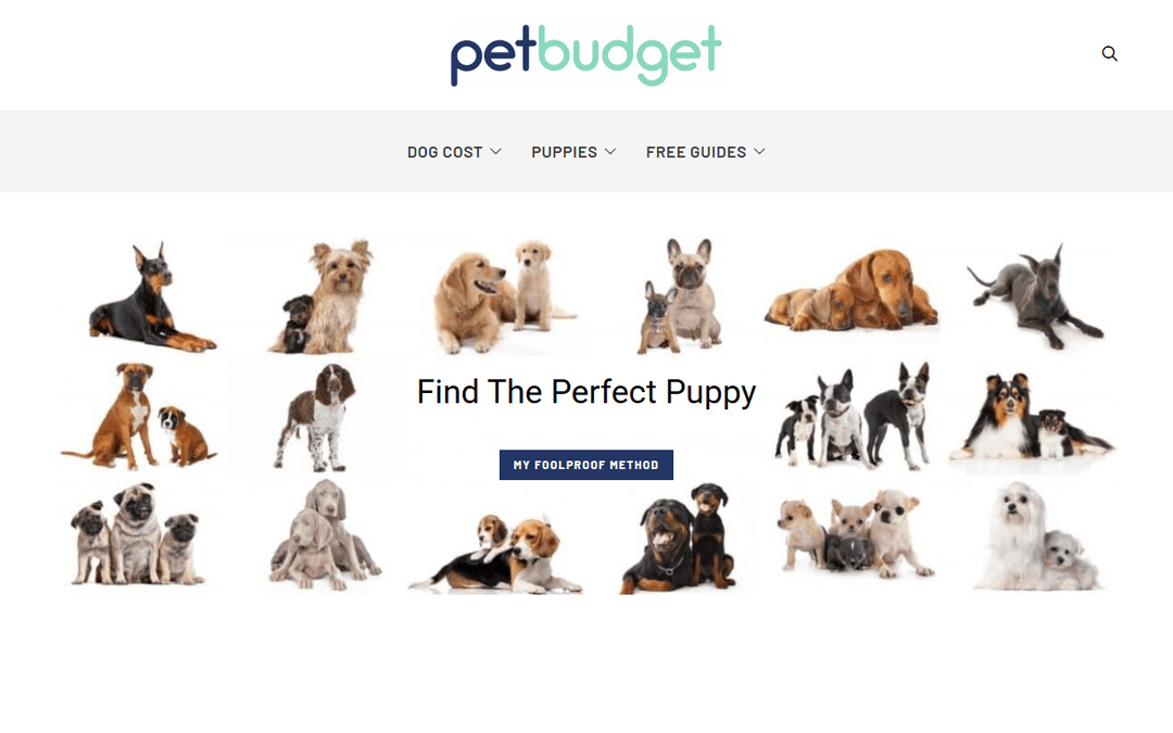 petbudget.com publisher screenshot
