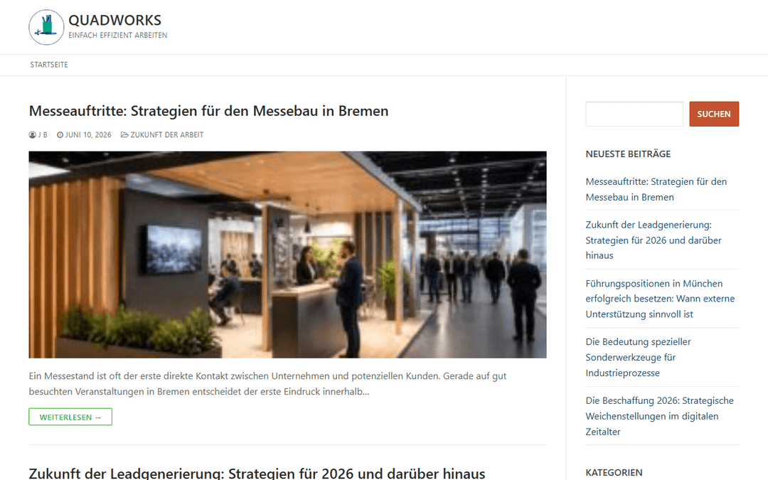 quadworks.de publisher screenshot