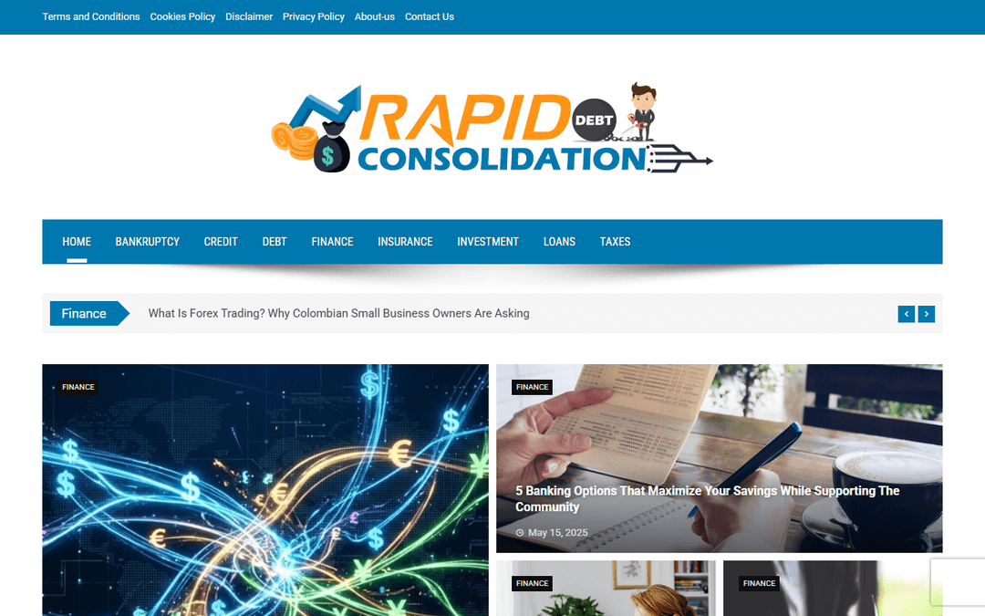 rapid-debt-consolidation.com publisher screenshot