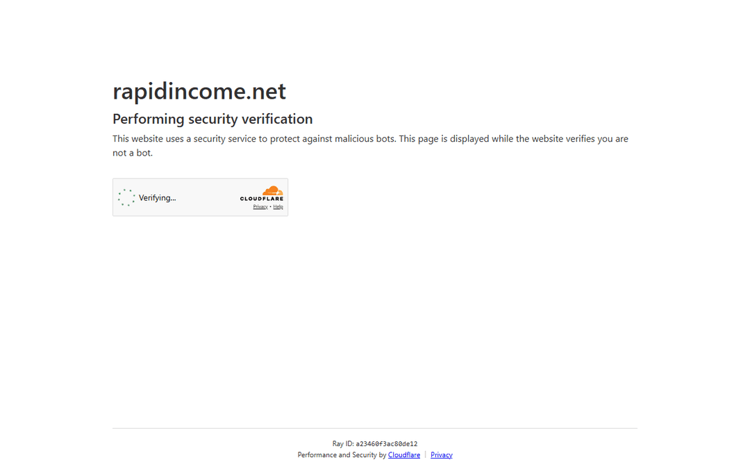 rapidincome.net publisher screenshot