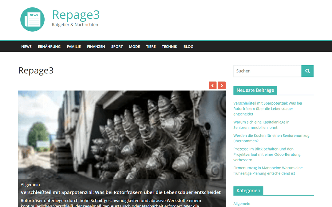 repage3.de publisher screenshot