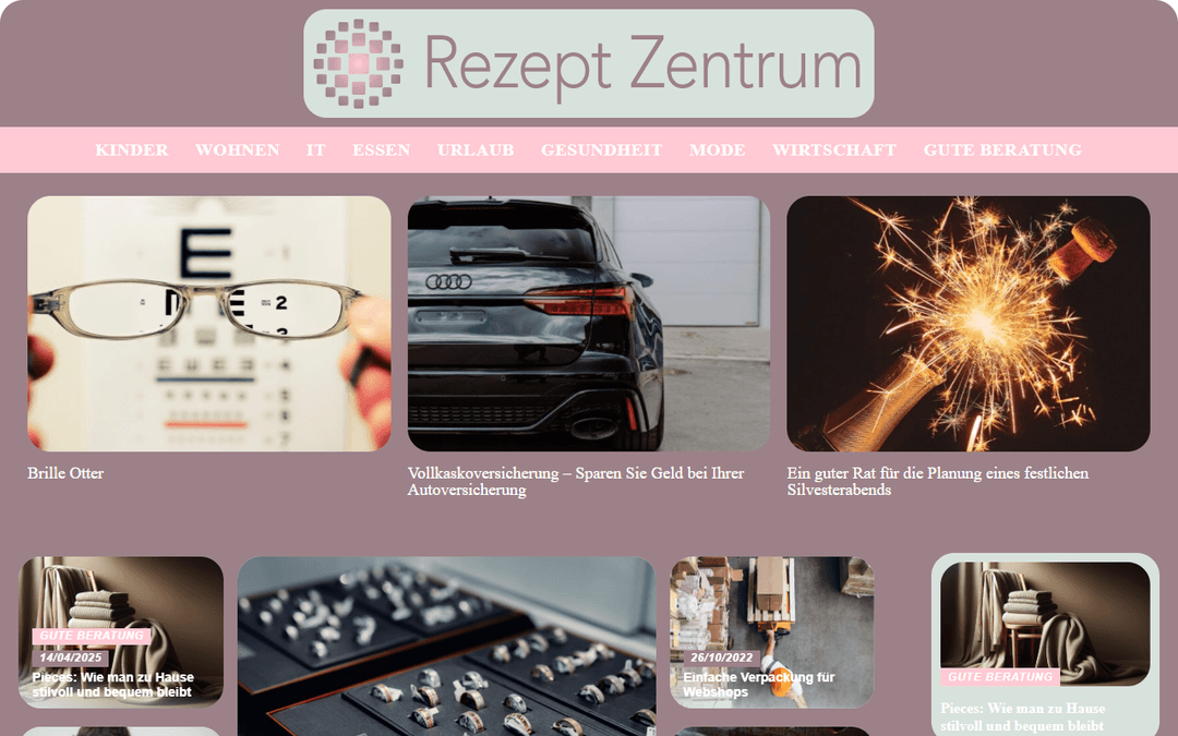 rezeptzentrum.de publisher screenshot