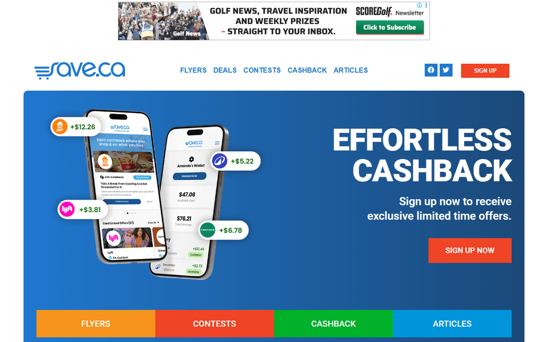 save.ca publisher screenshot
