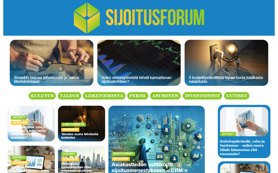 sijoitusforum.fi publisher screenshot