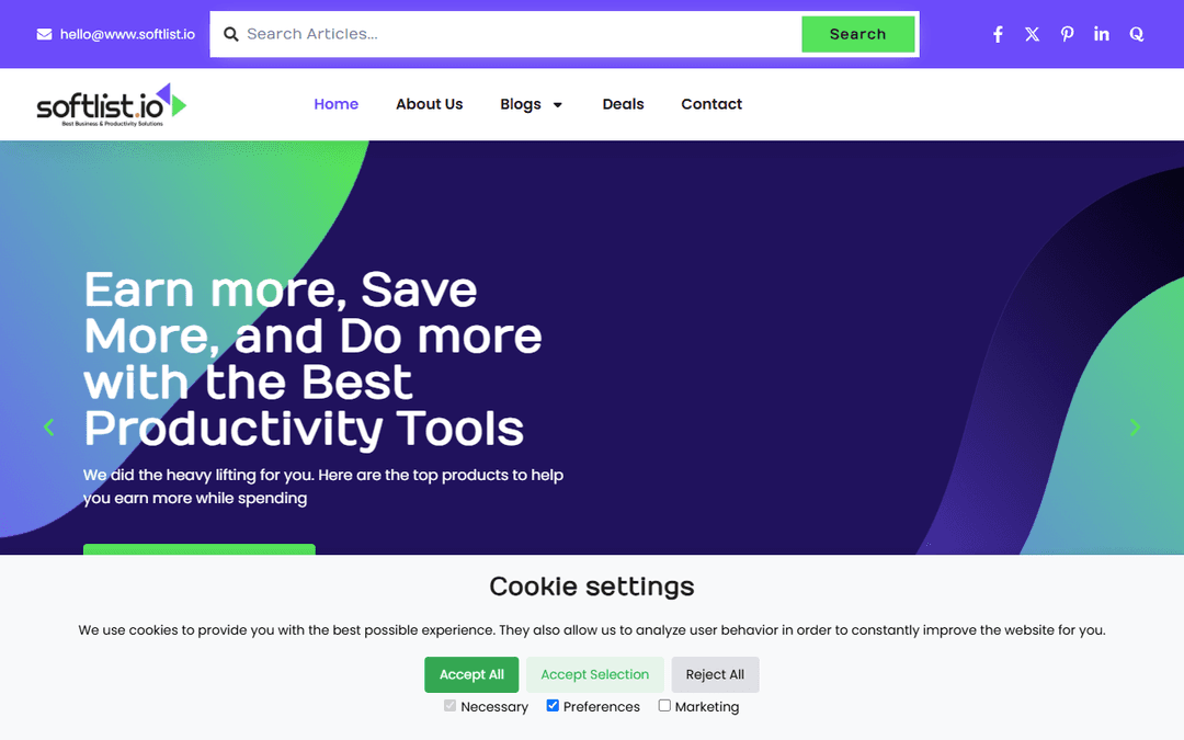 softlist.io publisher screenshot