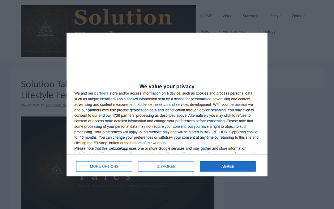 solutiontales.com publisher screenshot