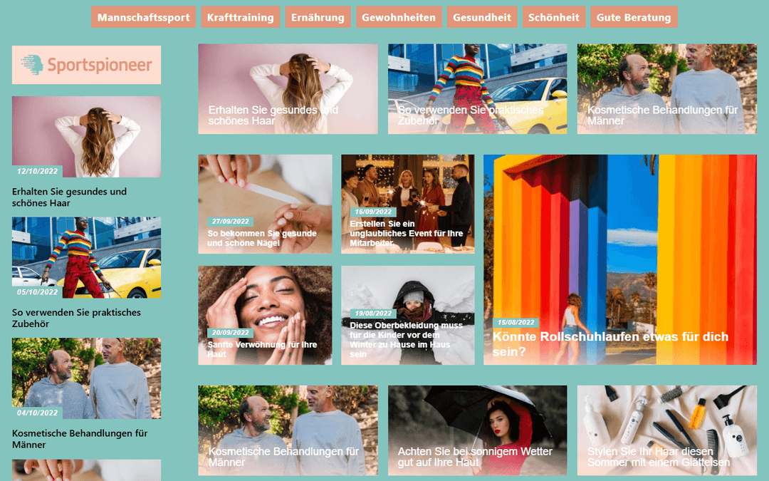sportspioneer.de publisher screenshot