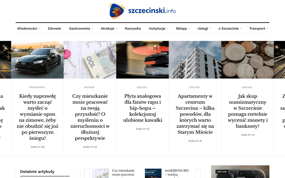 szczecinski.info publisher screenshot