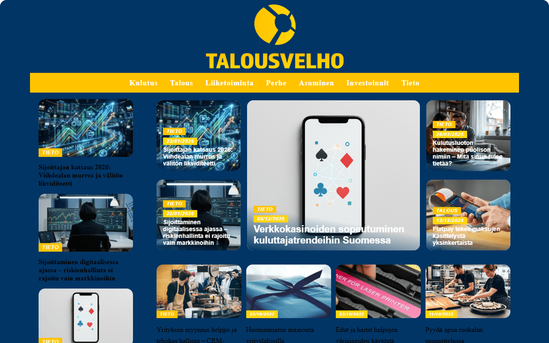 talousvelho.fi publisher screenshot