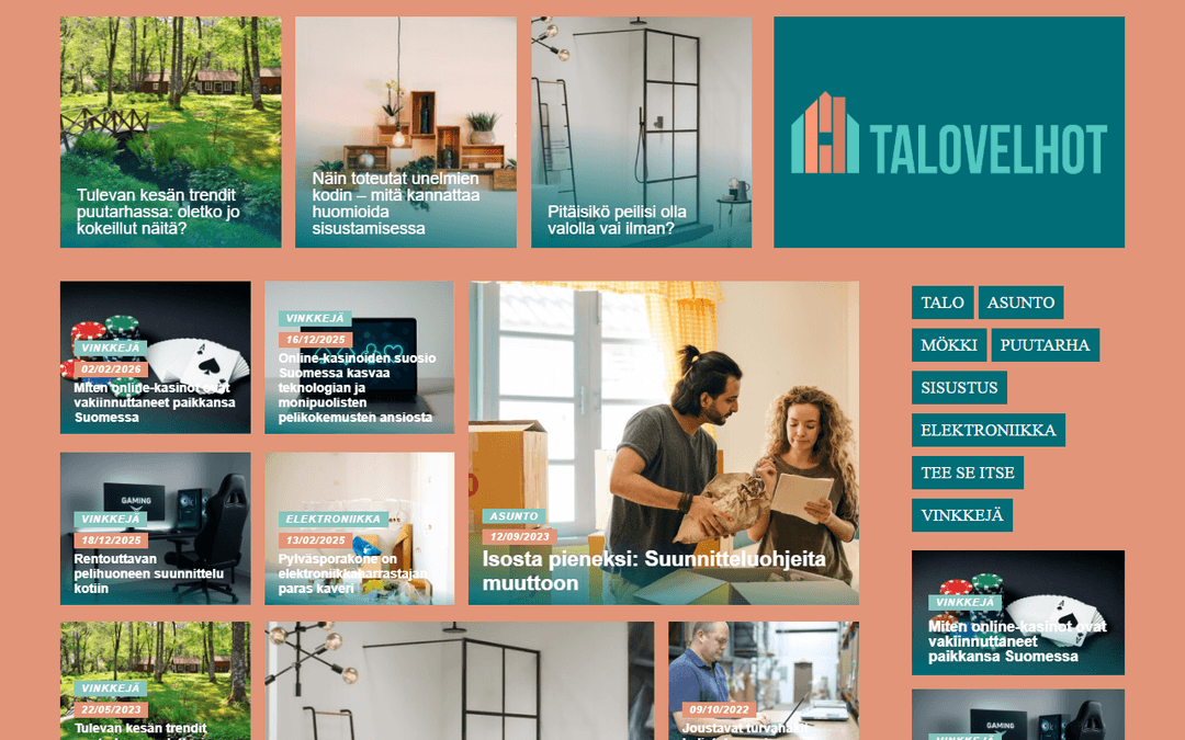 talovelhot.fi publisher screenshot