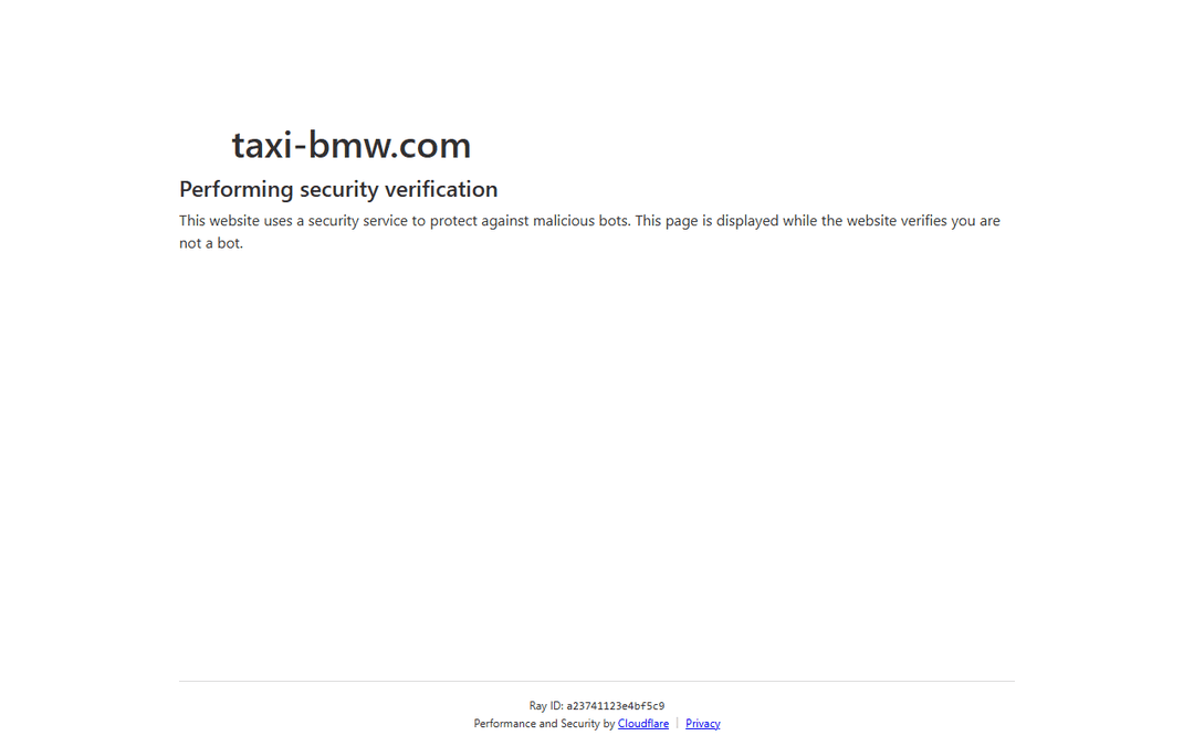 taxi-bmw.com publisher screenshot