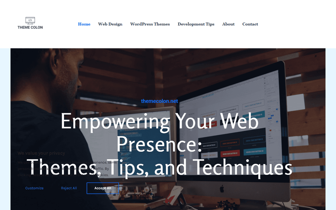 themecolon.net publisher screenshot