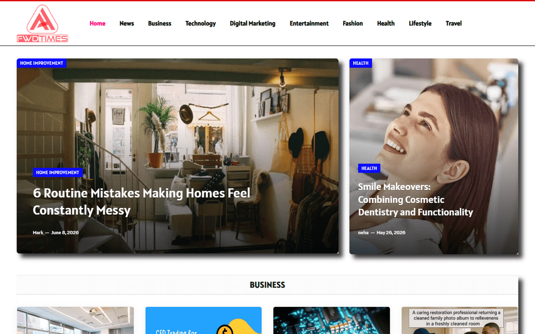 fwdtimes.com publisher screenshot