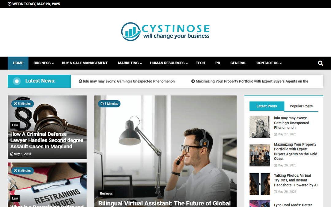 cystinose.org publisher screenshot