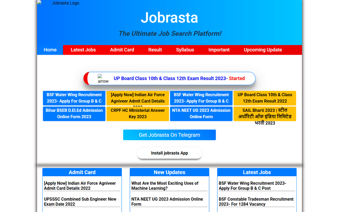 jobrasta.org publisher screenshot