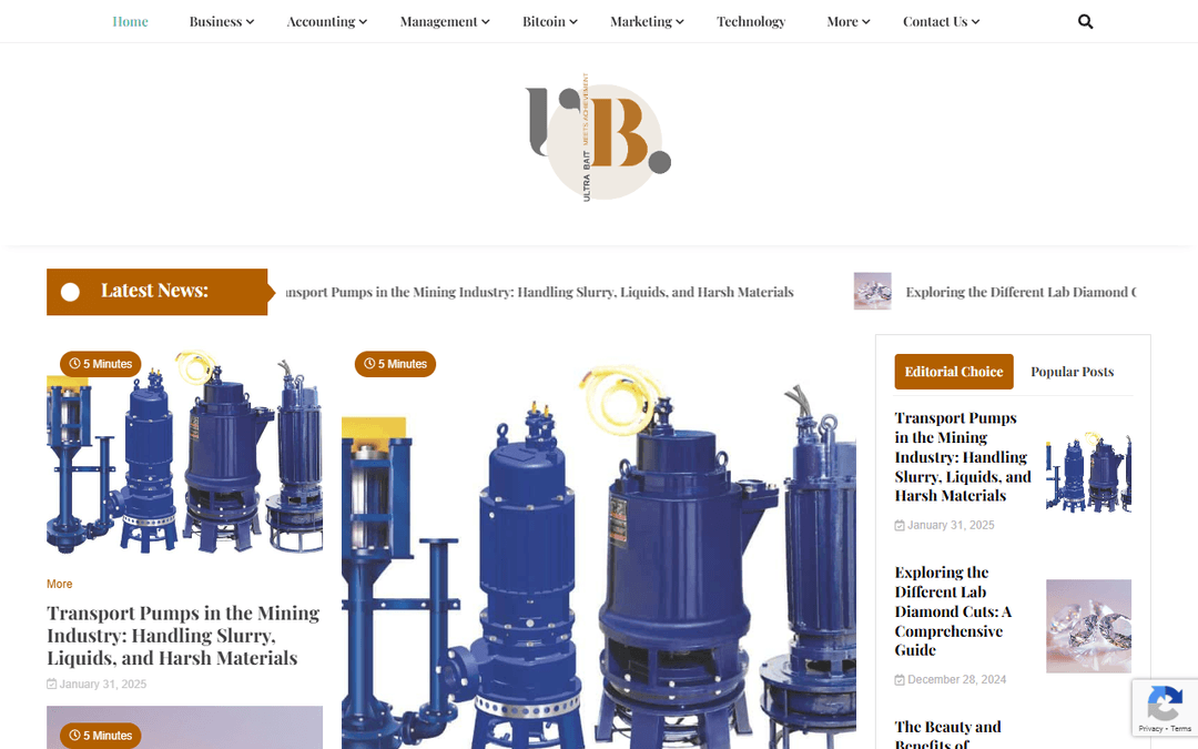 ultrabait.biz publisher screenshot