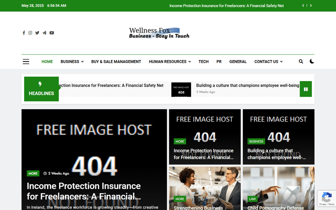 wellnessfox.com publisher screenshot