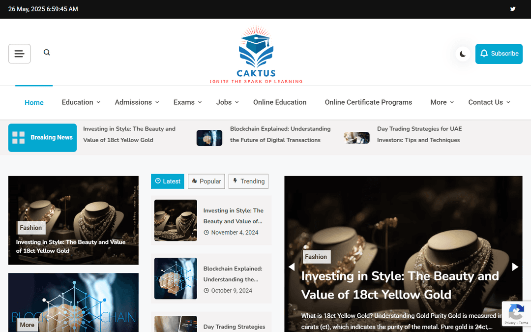 caktus.me publisher screenshot
