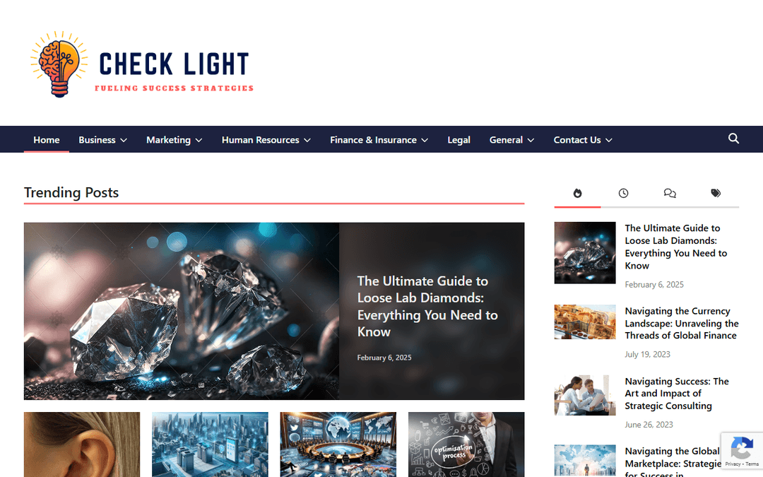 checklight.biz publisher screenshot