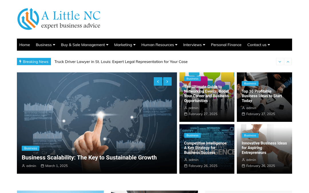 alittlenc.com publisher screenshot