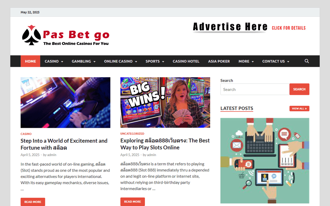 pasbetgo.com publisher screenshot
